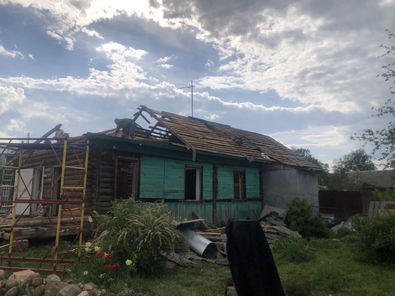 демонтаж бревенчатого и брусового дома цена