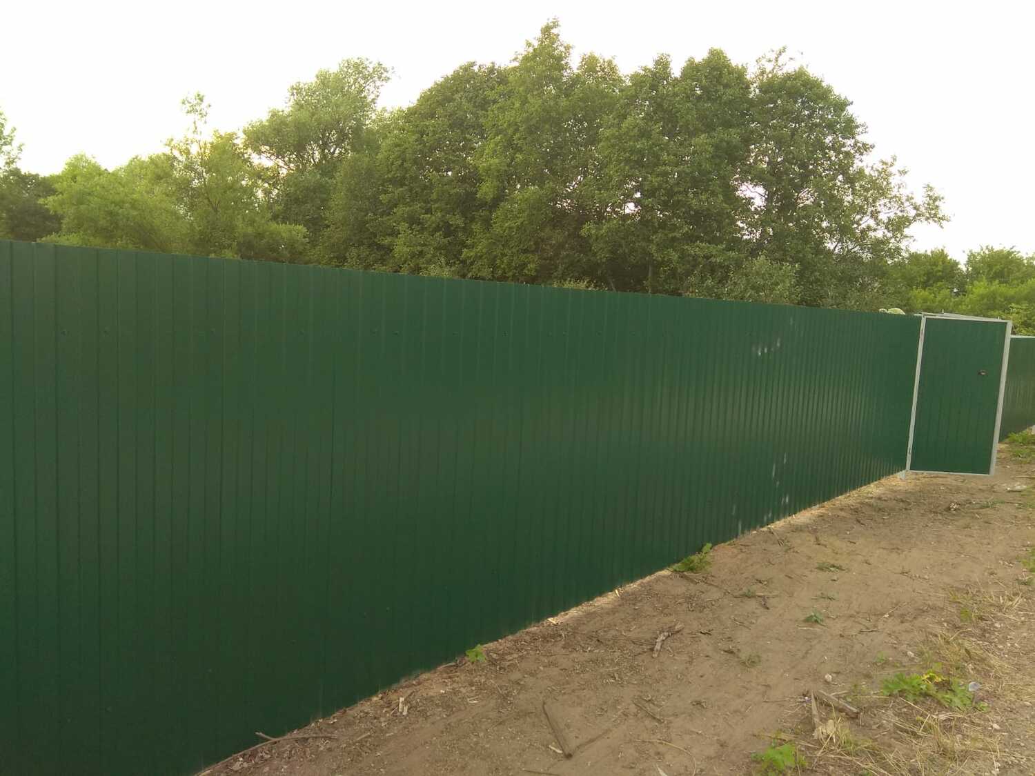 демонтаж забора из профлиста расценка в смете