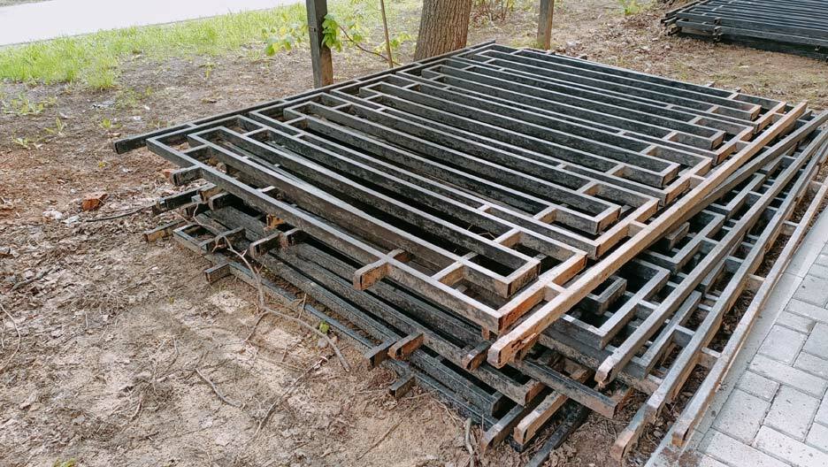 демонтаж старого ограждения